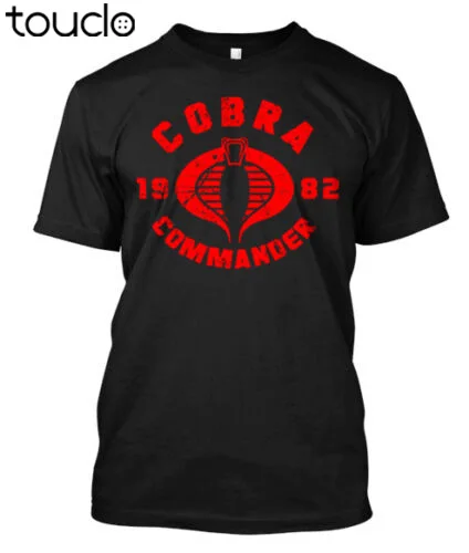 

Funny Cobra Commander Logo Squad G.I Joe Movies -Custom Men'S T-Shirt Tee Tees Custom Aldult Teen Unisex Fashion Funny New