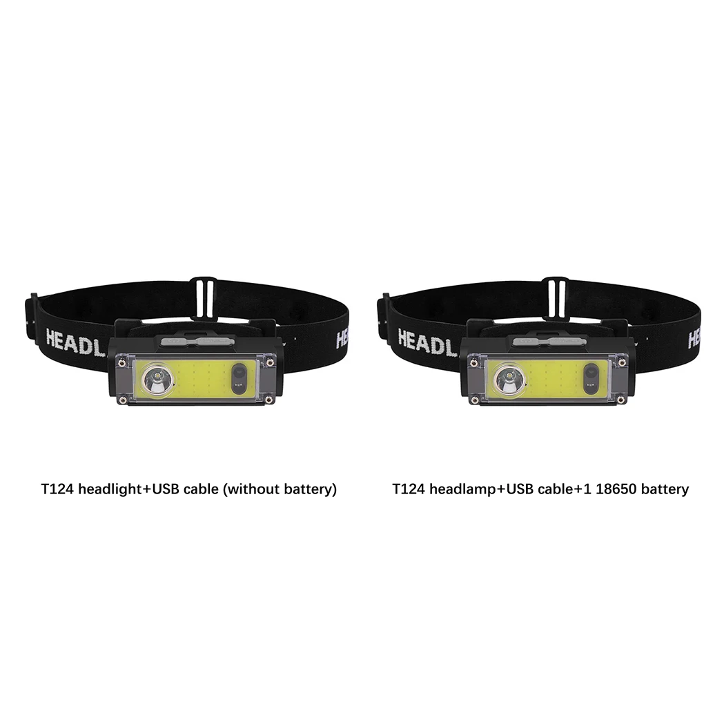 

Налобный фонарь с регулируемой зарядкой от USB