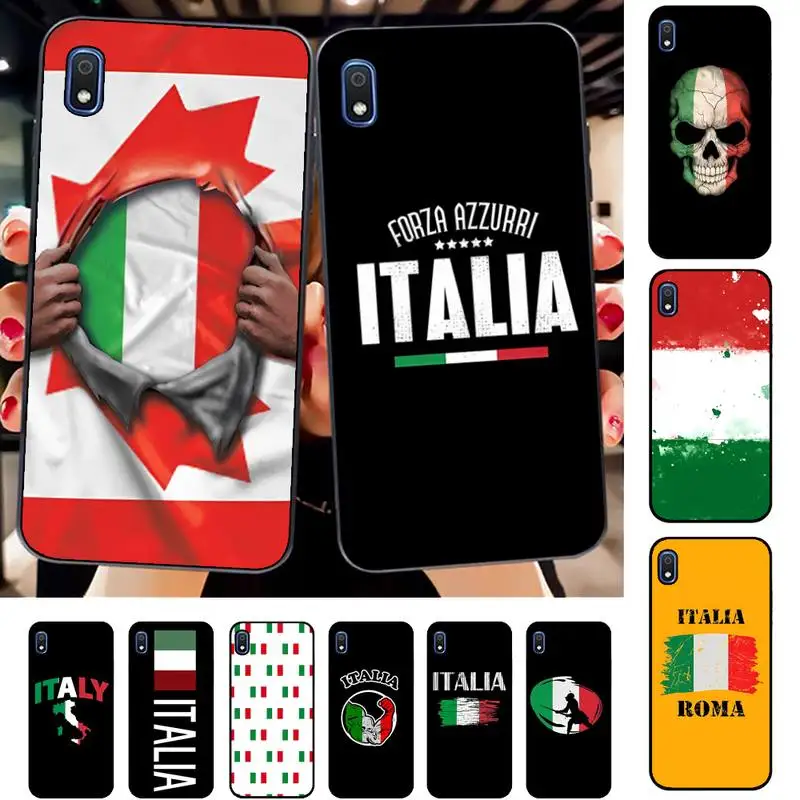 

Italy Flag Phone Case for Samsung A51 01 50 71 21S 70 31 40 30 10 20 S E 11 91 A7 A8 2018