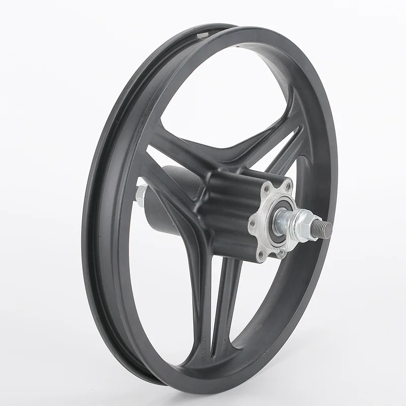 Aluminum Alloy 24v 36v 48v 350w High Torque Geared Wheel Hub Motor 12&quot For Electric Wheelchair Tractor Kids Scooter |