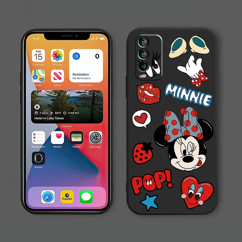 

Disney Mickey Minnie Phone Case For Xiaomi Redmi 9 9i 9T 9AT 9A 9C Note 9 Pro MAX 5G 9T 9S 10S 10 Pro MAX 10T 5G Carcasa Shell