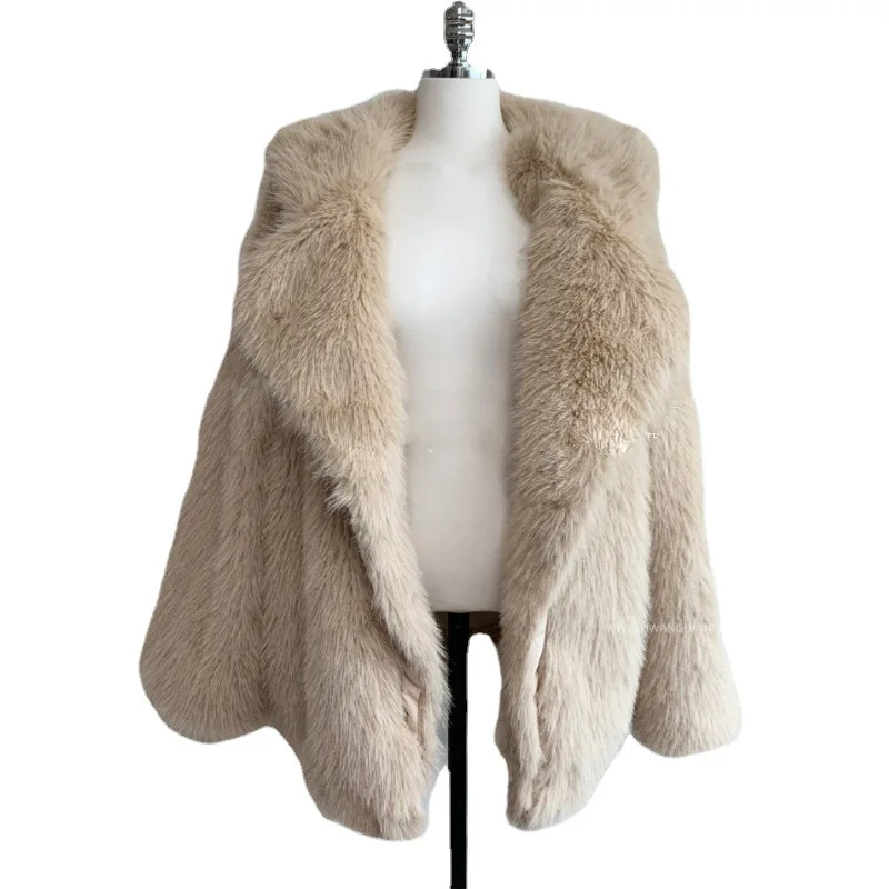 Long suit, young Mao Mao fur coat