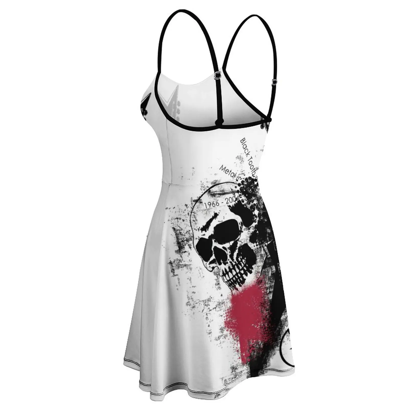 Фасон в горошек для продажи женское платье на бретельках крутое с графическим