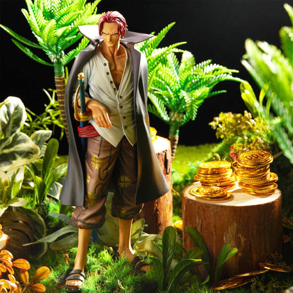 

One Piece Theater Edition 26cm Pvc Shanks Anime Action Figurine Statue Collection Model Doll decorations Kawaii Kids Toys Funny