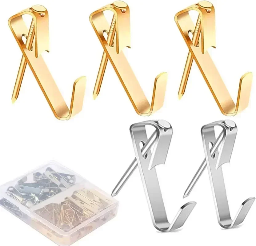 

Металлические крючки для картин 80 шт