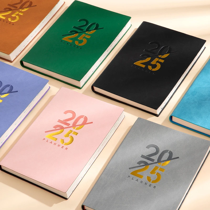 Высококачественный блокнот-планировщик 2025 портативный ежемесячный календарь