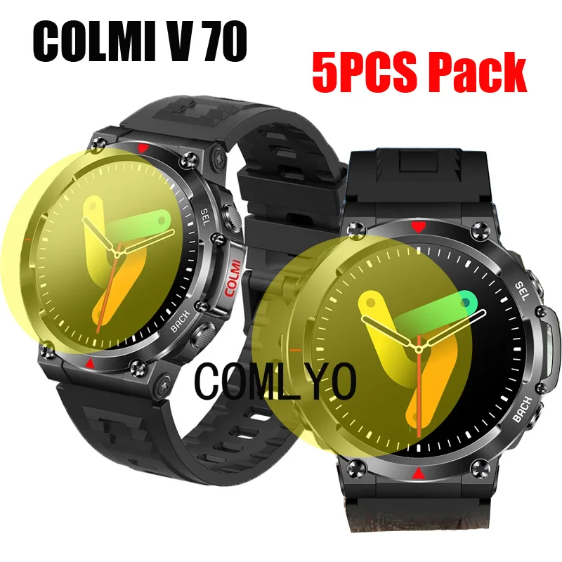 Защитная пленка для смарт-часов COLMI V70 5 шт