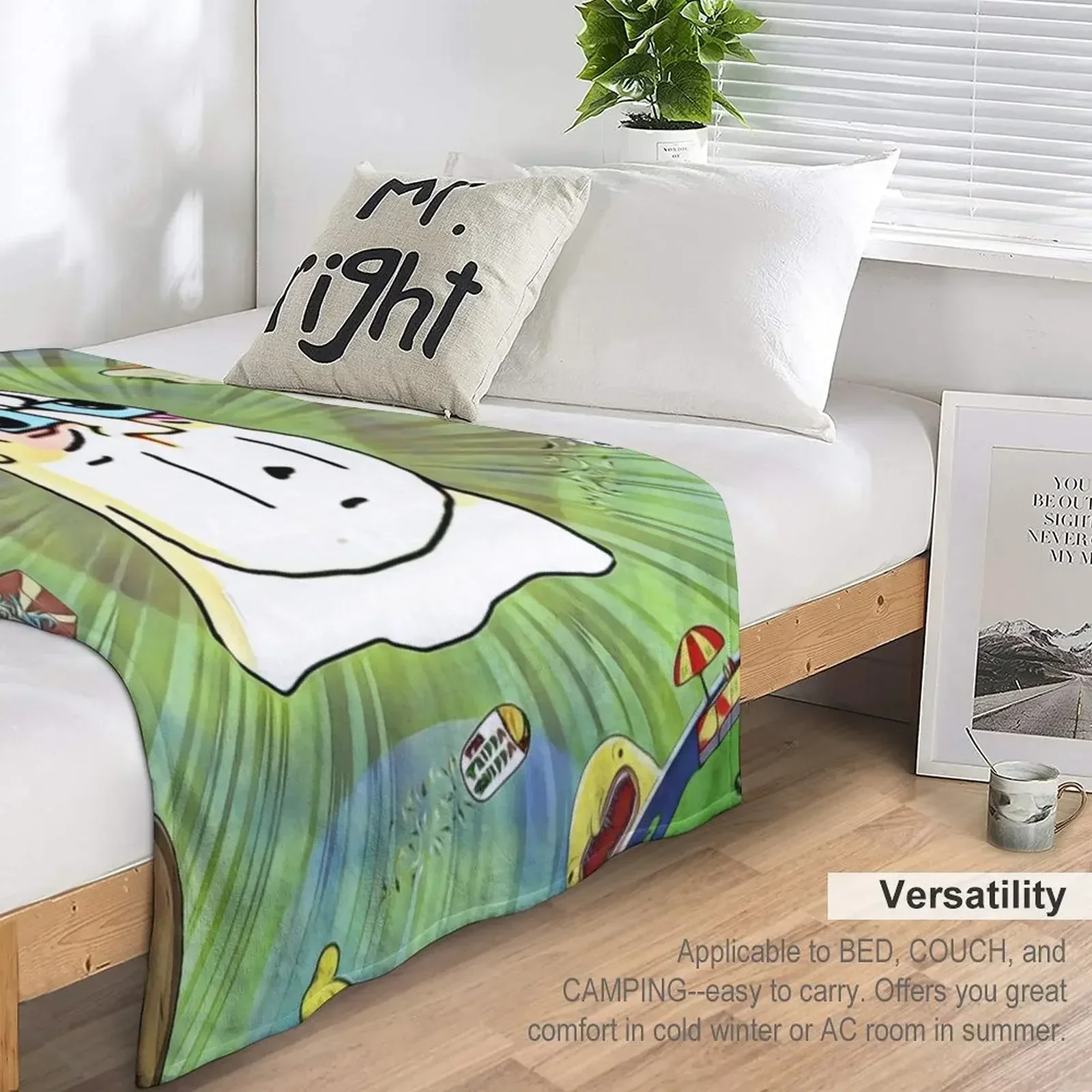 Trippa Snippa Universe The Big Lez Show Пледы для дивана кровати Роскошные полярные одеяла