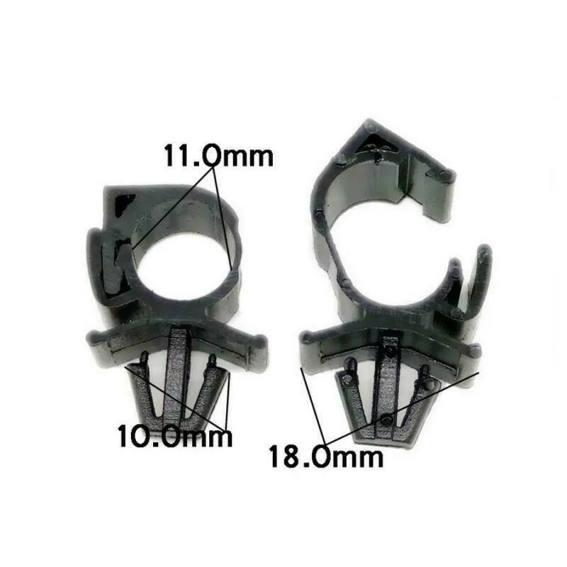 

100pcs/Set Wiring Harness 11mm Car Accessories Fixed Clip Tie Wrap Clamp