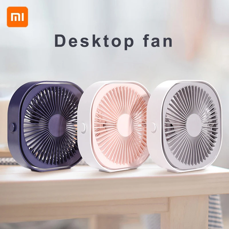 

Настольный вентилятор Xiaomi для умного дома, портативный мини-вентилятор с USB-зарядкой и подвесным вертикальным охлаждающим вентилятором, 6 дюймов