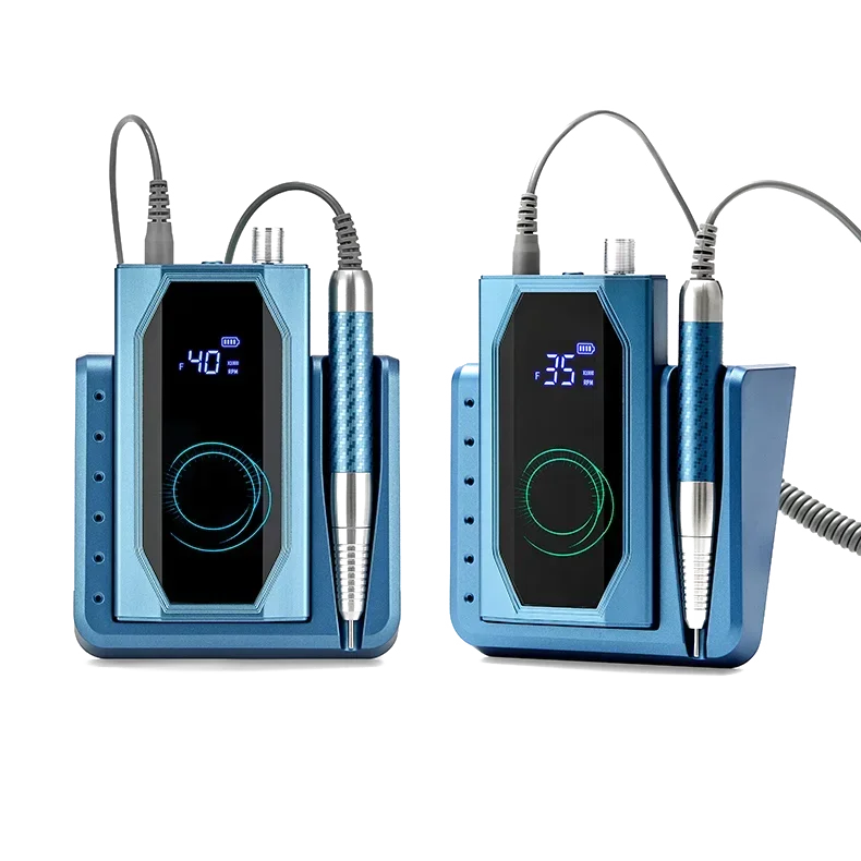 Бесщеточный наконечник 40000 об/мин Pro Power 64 Вт дрель для ногтей OEM беспроводная