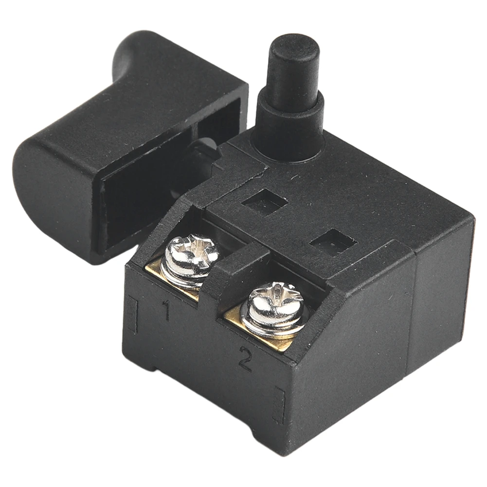 

Button Electric Drill Switch Trigger SPST Type Speed Black Control Knob Cutting Lock On Marble Machine Plastic