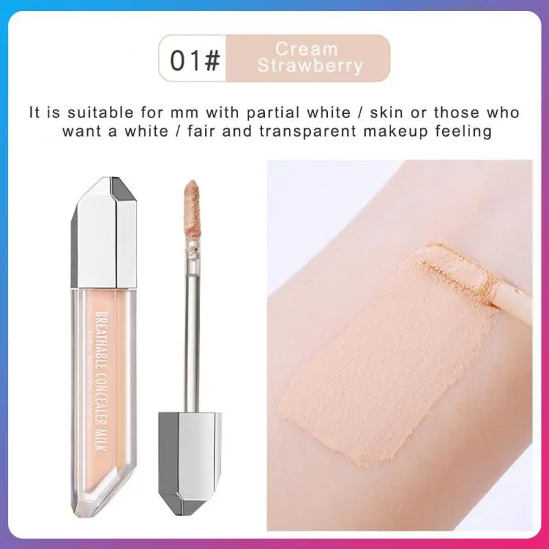 

Concealer Foundation Cream Waterproof Long Lasting Deep Complexion Dark Circles Acne Marks Cover Spots Moisturize Face Makeup