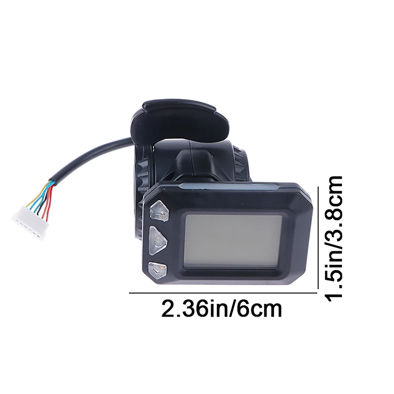 

1Pcs Aluminum alloy carbon fiber Motorized scooter accessories display frequency+brake+controller complete set