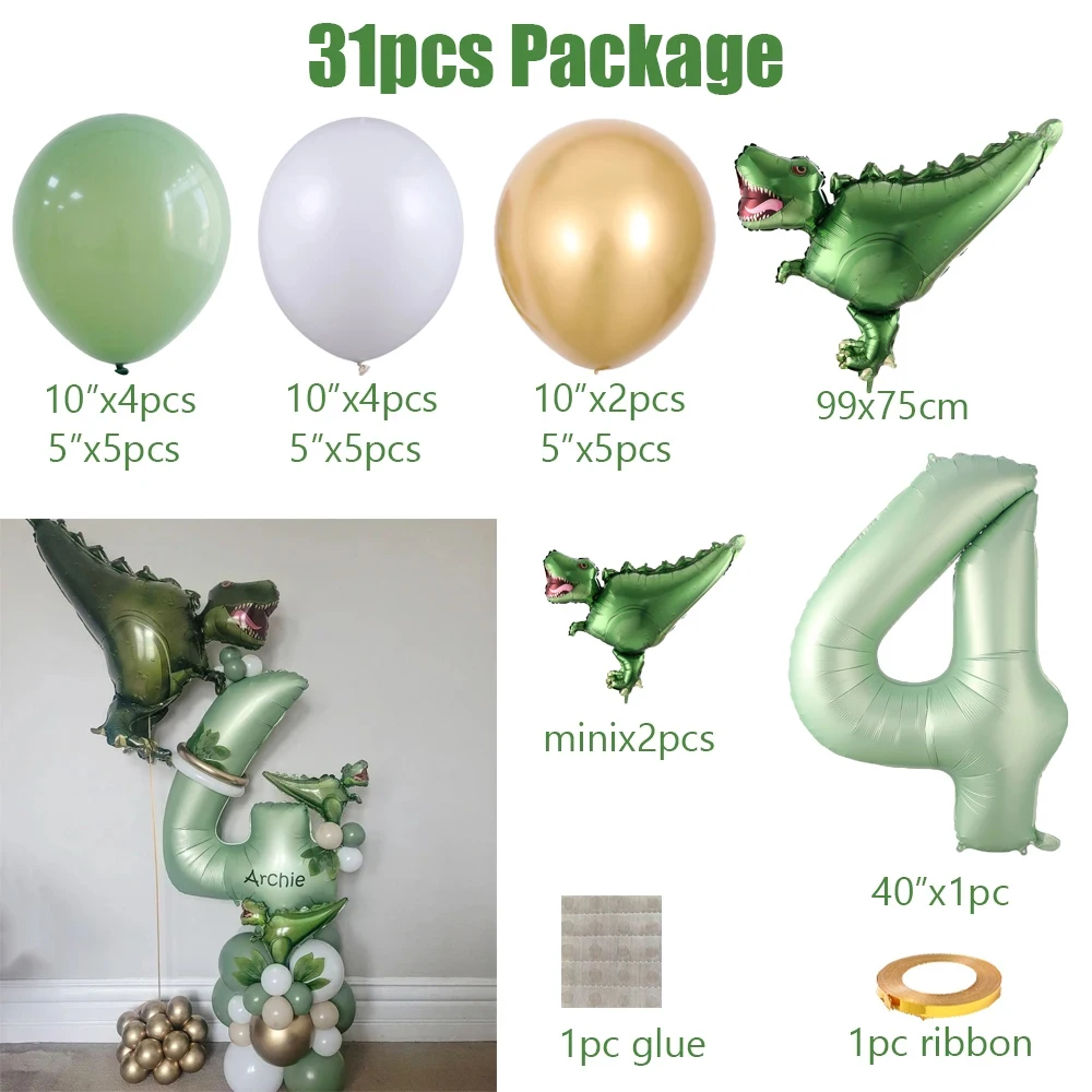 

Воздушные шары динозавры 40 дюймов Enanal