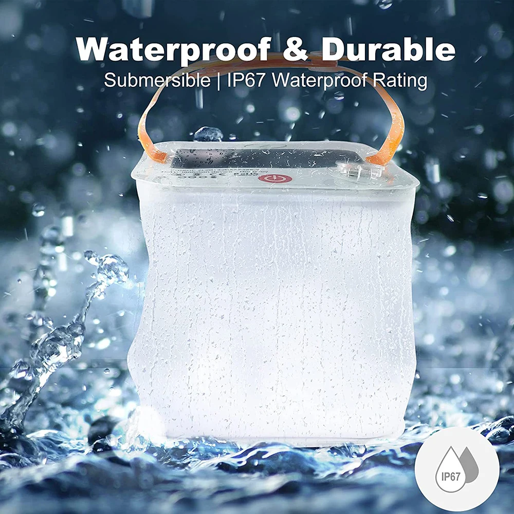 solar camping lantern inflatable camping portable lamp phone charger usb rechargeable emergency outdoor light portable lantern free global shipping