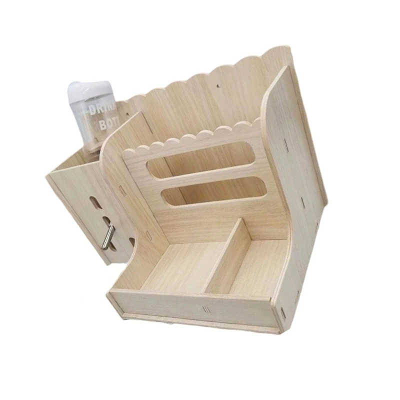 Многоцелевой диспенсер для воды сена мелких животных с подставкой бутылок питья