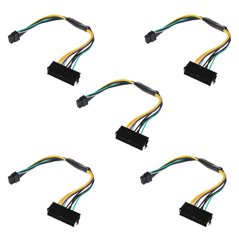 

ATX Power Conversion Line 24Pin To 8Pin Motherboard Interface Supports DELL 3020 7020 9020, 5PCS