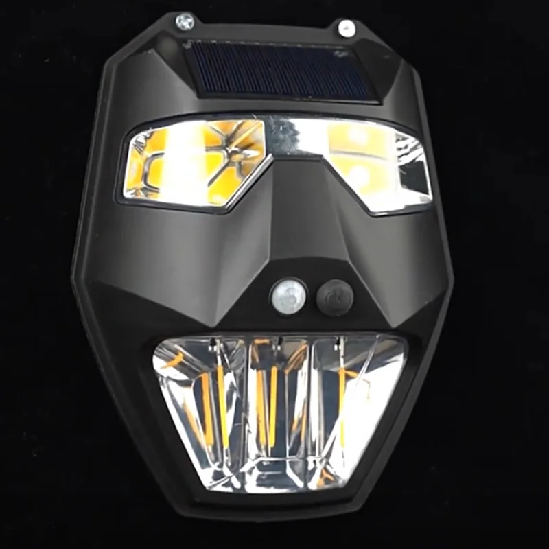 Светодиодный Солнечный настенный светильник с датчиком движения человека 5