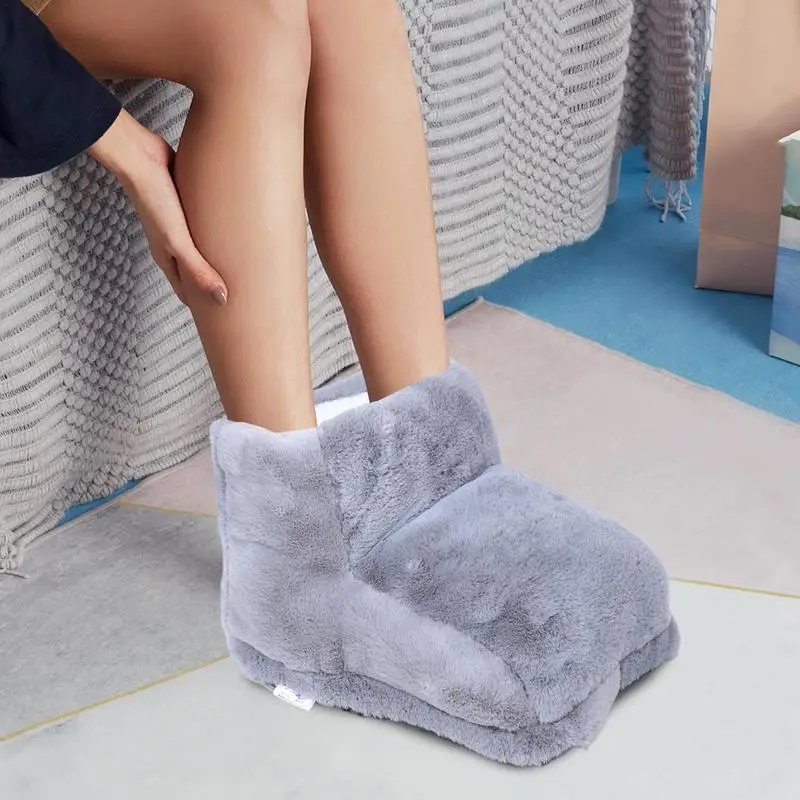 Грелка для ног под столом подушечка с подогревом грелка тапочки подставка карман