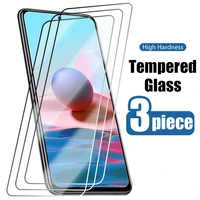 3pcs explosion proof tempered glass for samsung galaxy f22 f12 f62 f52 f41 f02s f42 5g nfc full cover screen protector film