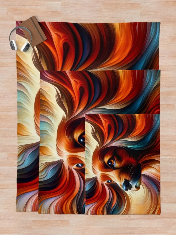 Cyrus the Sun Ruler - Кокер-спаниель в цвете Splendor Плед Волосы для зимы Декоративные одеяла