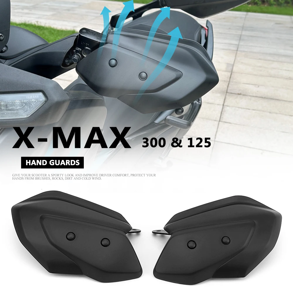 

New Knuckle Visor Motorcycle Windproof Handguard Hand Guards Windshield For YAMAHA XMAX125 XMAX300 X-MAX 125 X-Max 300 2023 2024