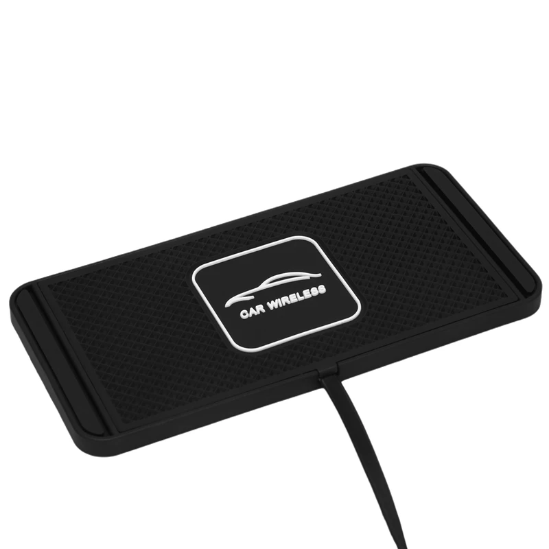 2X5/7 5/10 Вт C1 Автомобильная Беспроводная зарядная панель Qi док-станция для быстрой