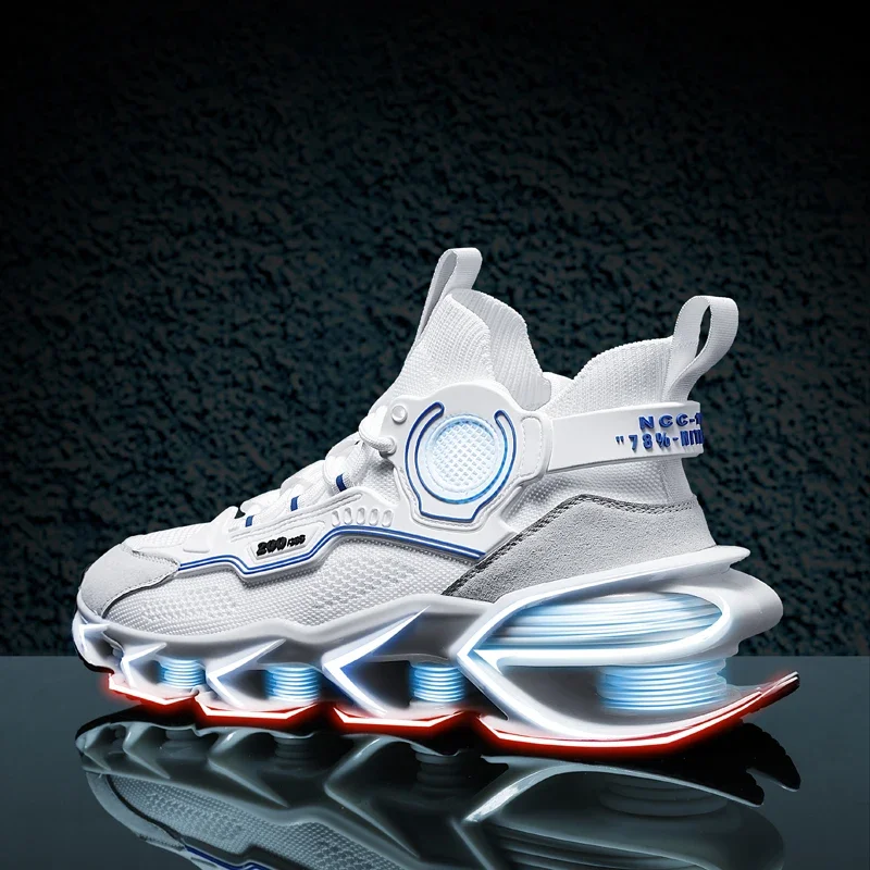 Мужская обувь трендовая с воздухопроницаемой поверхностью для мальчиков