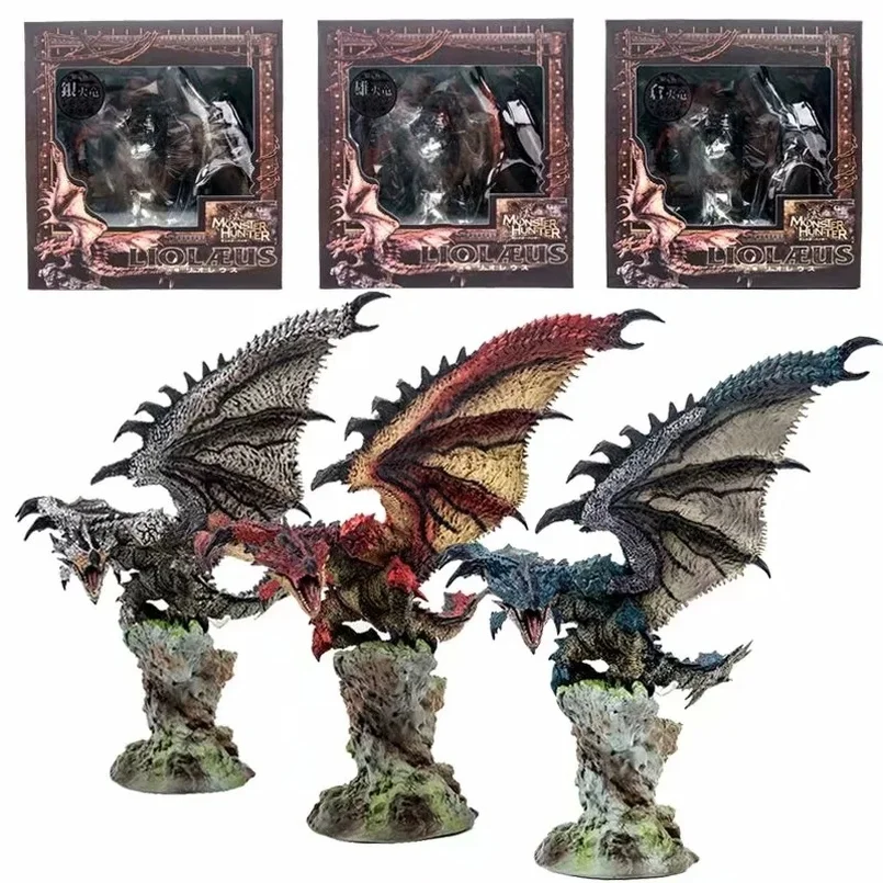 

All series Monster Hunter Game Dragon PVC Action Figure Toy Japan Anime Monster Hunter World PS4 Dragon Figure Collectible Model