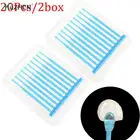 20 шт. = 1 коробка, одноразовый аппликатор для зубных корон, фарфоровый шпон