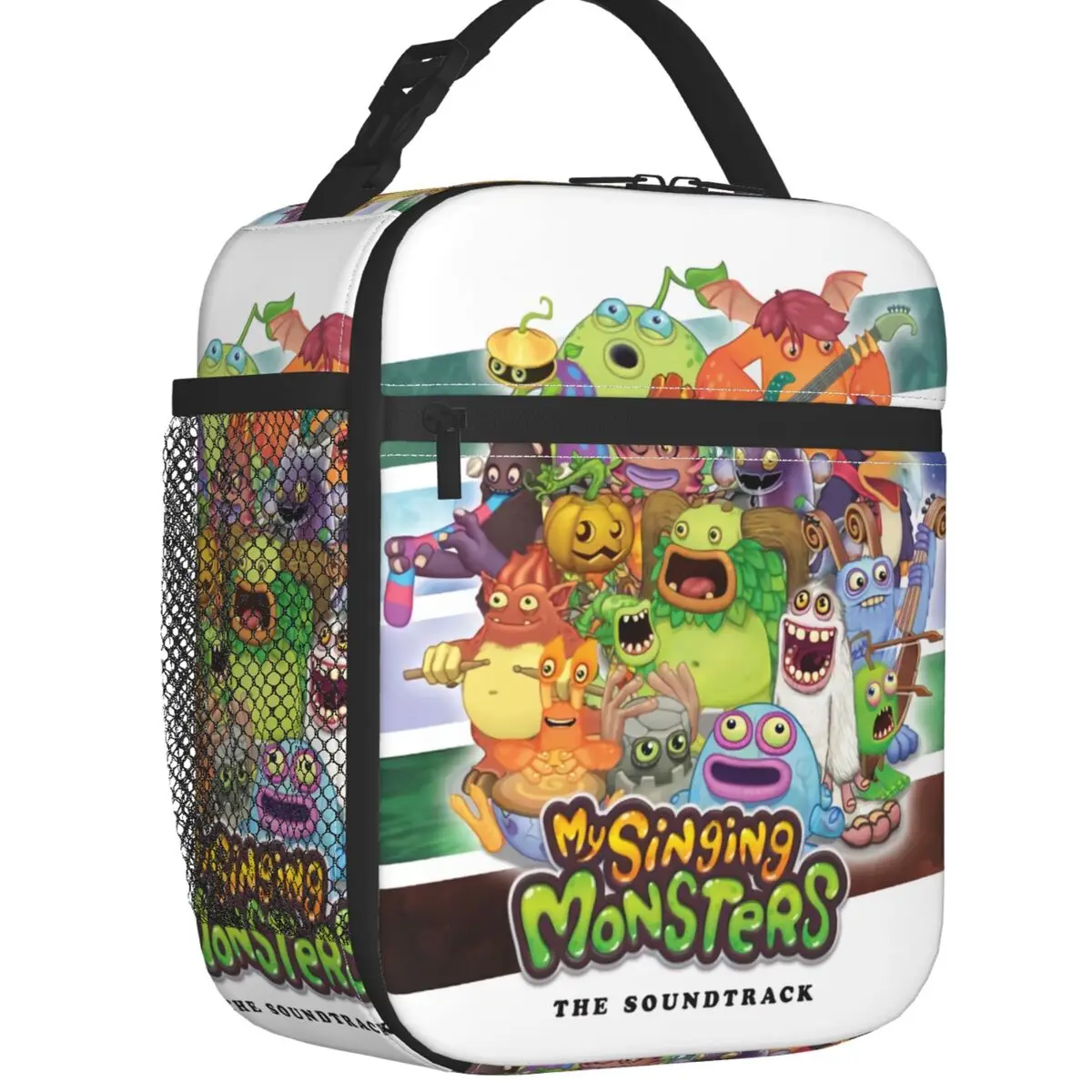 My Singing Monsters Characters Portable Lunch Box Leakproof Cartoon Anime Game Cooler Thermal Food Insulated Lunch Bag Kids
