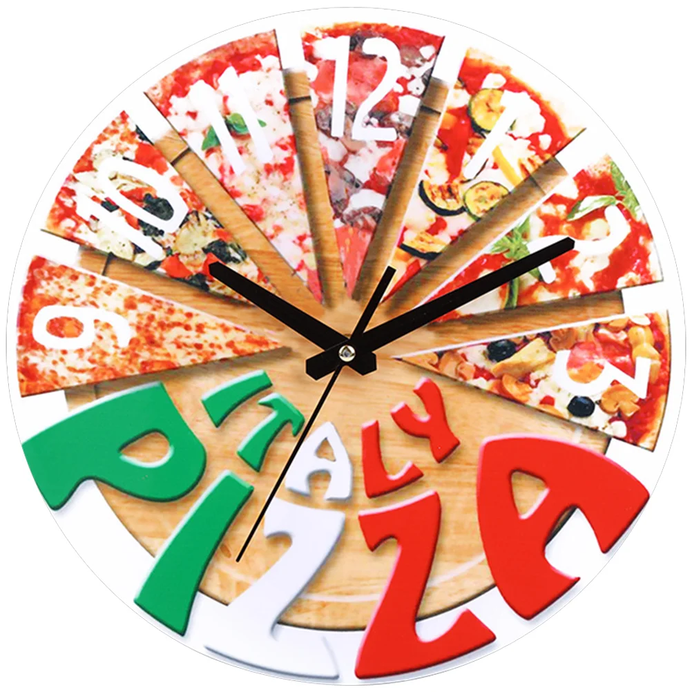 

Wall Clock Room Silent Office Operatedquiet Modern Kids Round Wooden Nursery Home Hanging Clocks Decorative Decoration