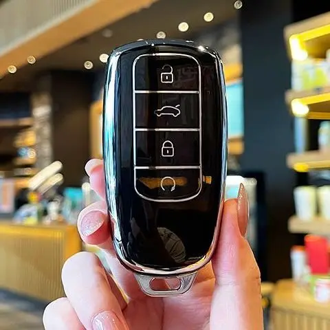 

Силиконовый чехол для ключа, брелок для автомобильного ключа для Chery JAECOO J7 2023 2024