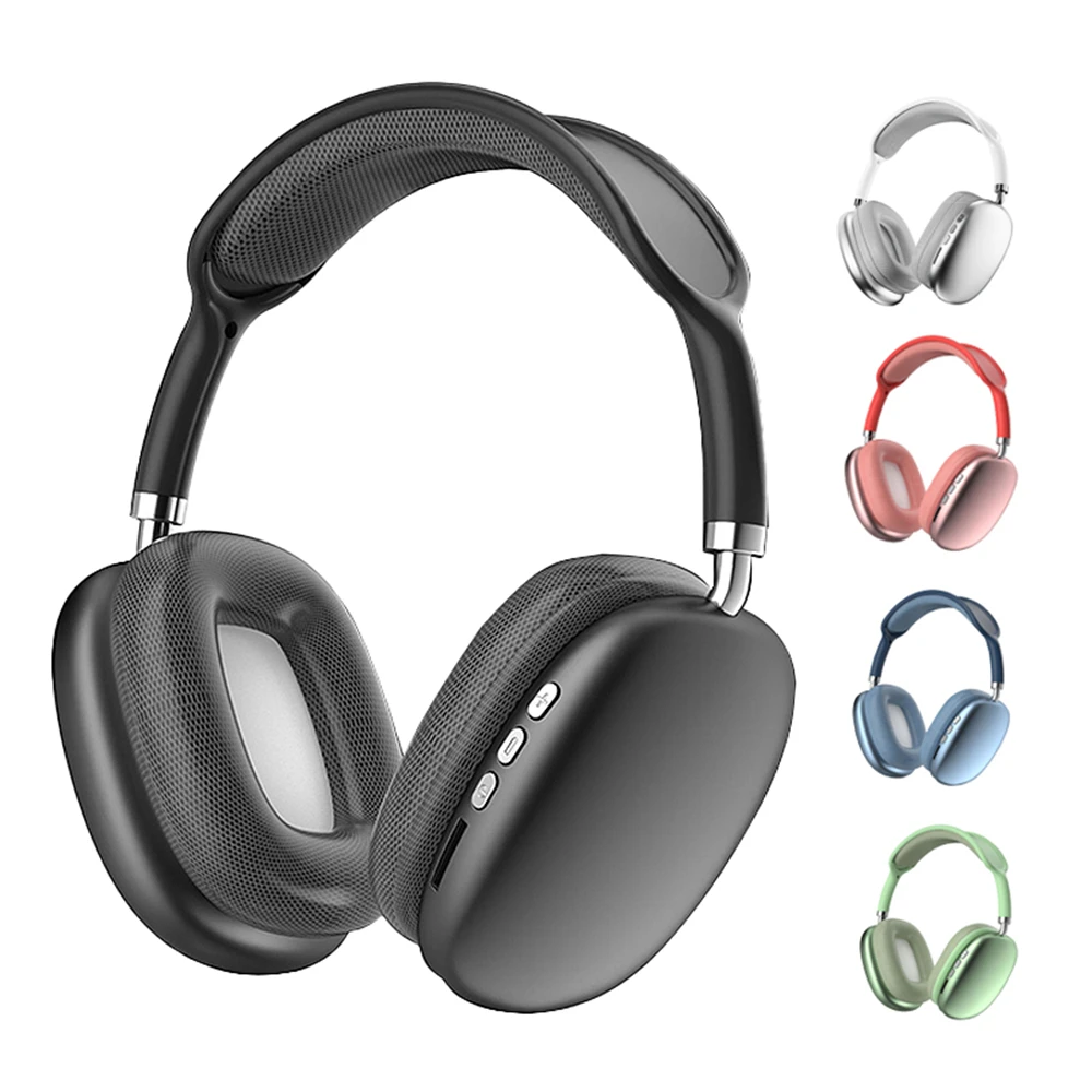 

P9 Pro max Wireless Bluetooth Headphones Headset Stereo Sound Earphone Sports Game Headphones Supports TF
