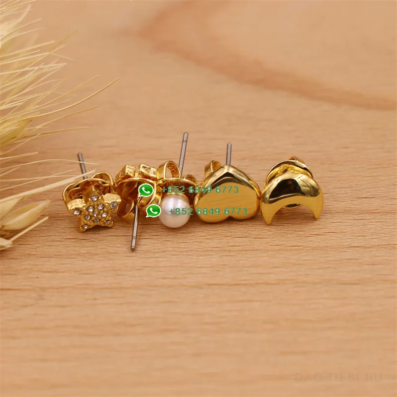 

Aretes De Mujer Gold Plated Tory Earrings For Women Fashion Jewlery boucle oreille femme
