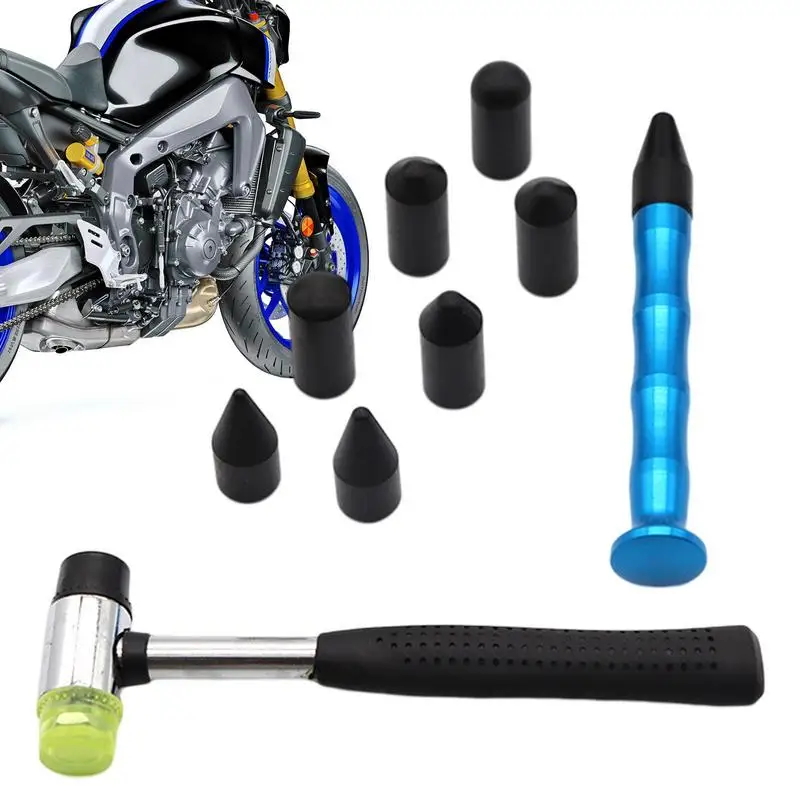 

Car Dent Repair Tool Car Metal Hammer Kit For Dent Repair Portable Non Slip High Strength Repairing Tools With Interchangeable