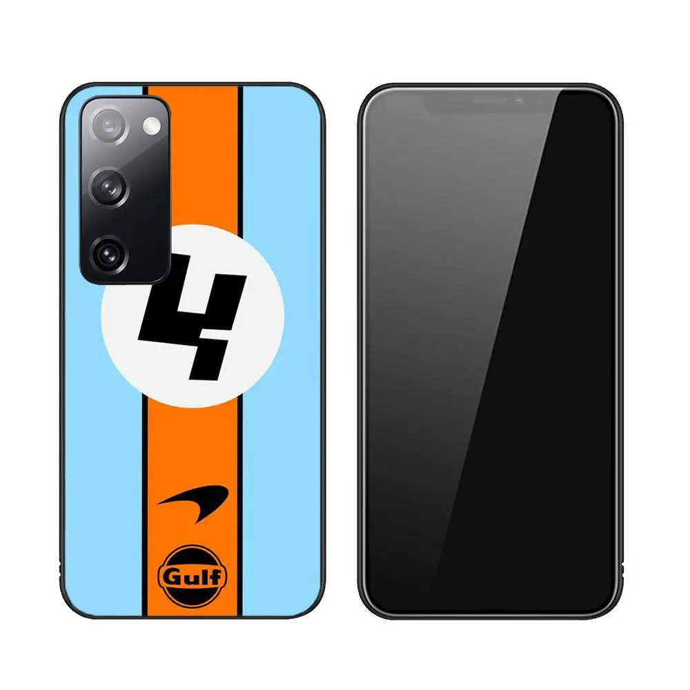 McLaren Sports Car Black Phone Case Luxury Fashion For Samsung Galaxy S23 S21 S10 S30 S20 S22 S8 S9 S30 Pro Plus Ultra Fe Covers