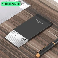 2022 new card wallet for men credit card holder rfid blocking pop up card case women minimalist aluminum smart wallet