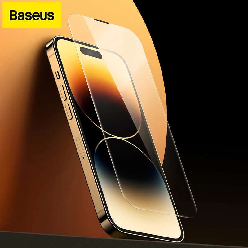 Закаленное стекло Baseus 0,3 мм для iPhone 14, 13, 12 Pro Max, с защитой от пыли - Товары для дома - ТОПы продаж