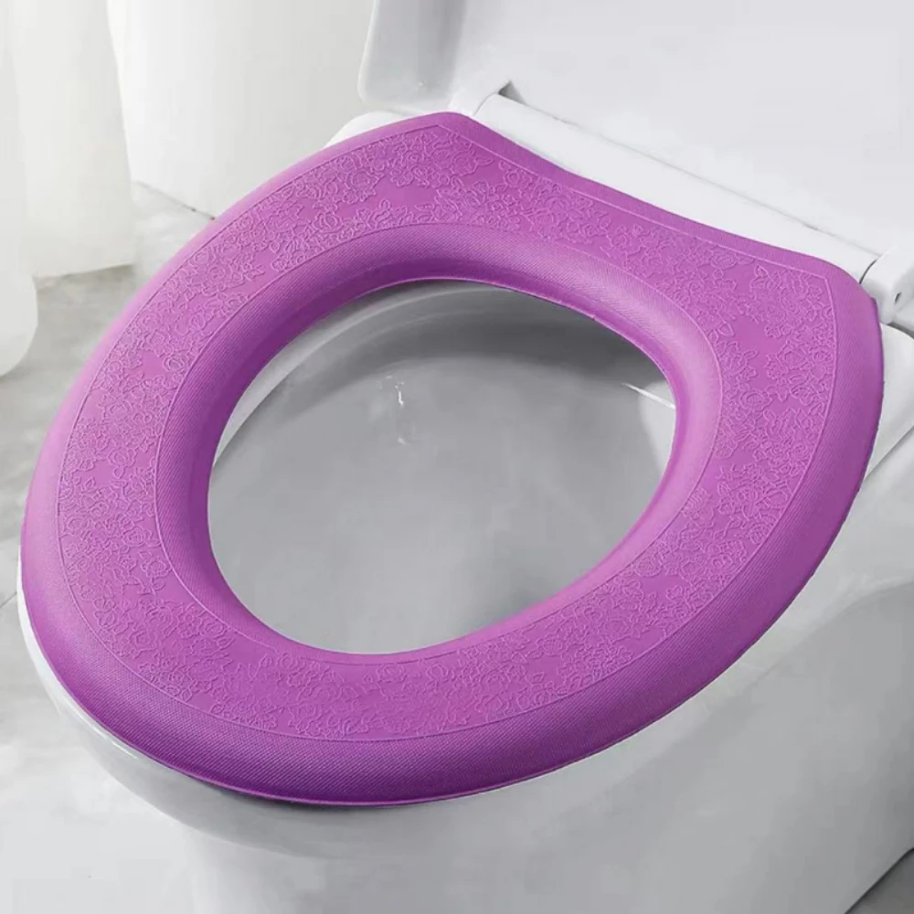 Мягкое сиденье для унитаза Waterpoof чехол ванной комнаты моющаяся подкладка подушка
