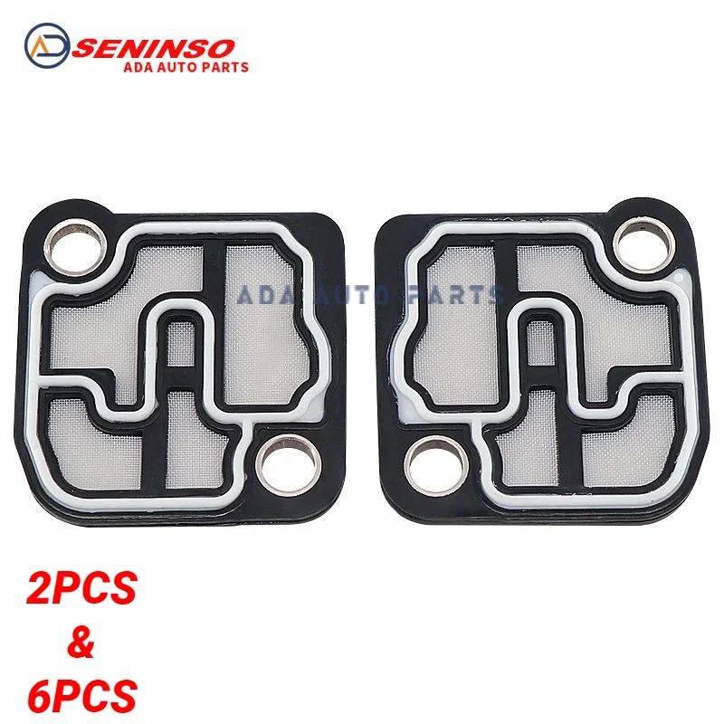 

2/6 шт. 0B5 DL501 DQ500 7-скоростные электромагнитный клапан коробки передач уплотнительные фильтры для Audi A4 A5 A6 A7 Q5 для VW