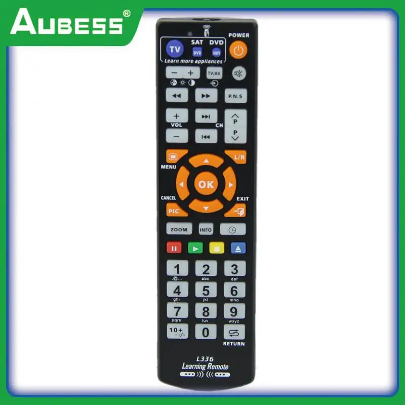 

Universal L336 Smart Tv Remote Control Copy For Tv Cbl Dvd Sat Stb Dvb Hifi Tv Box Vcr Str-t Ir Learning Controller High Quality
