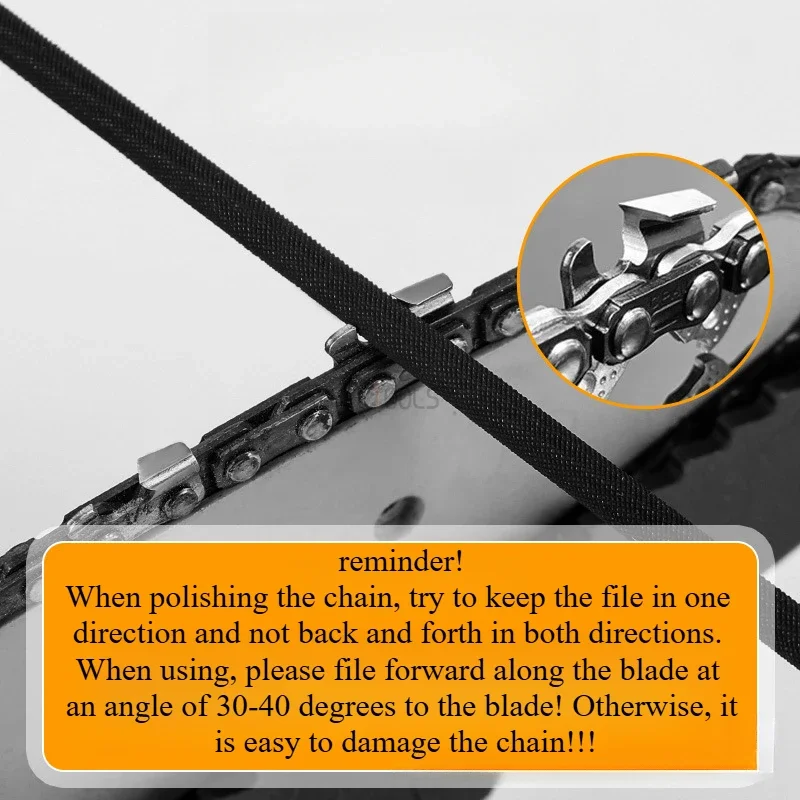 Электрическая пила круглый стальной ручной напильник для бензопилы