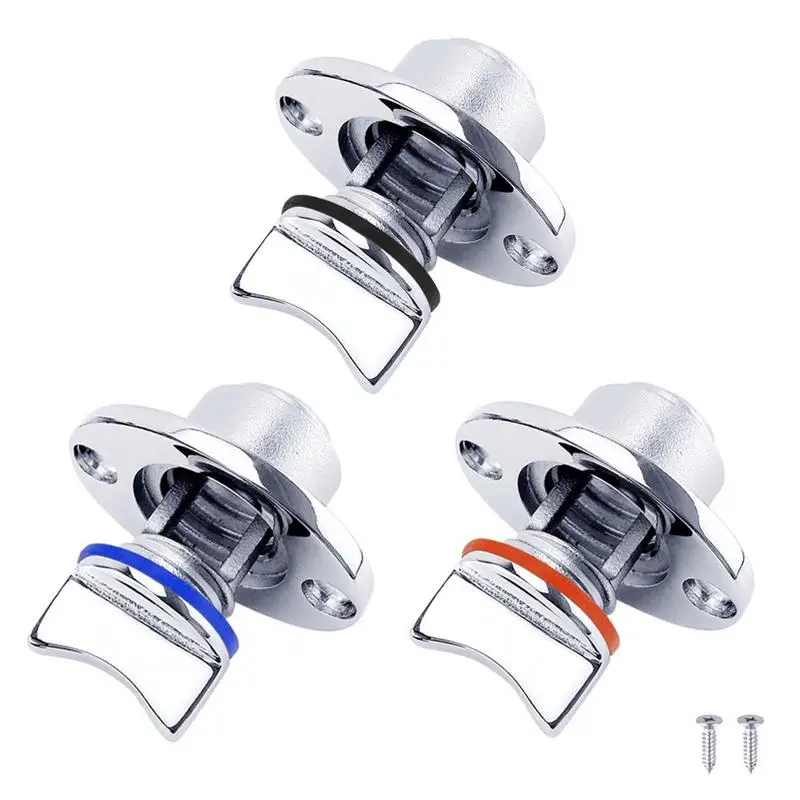 

Boats Drain Plug Kit Stainless Steel Kayak Boats Plug Kit Sealed Rustproof With Kayak Drain Plug Waterproof Seal Ring For For Ka