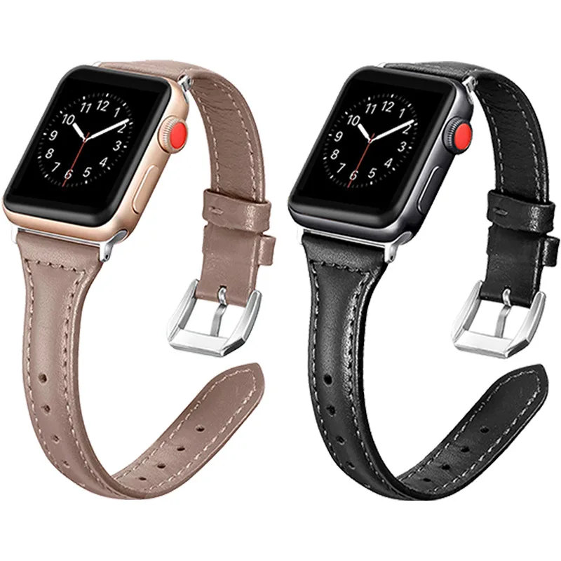 Apple watch small waist leather strap thin strap enlarge