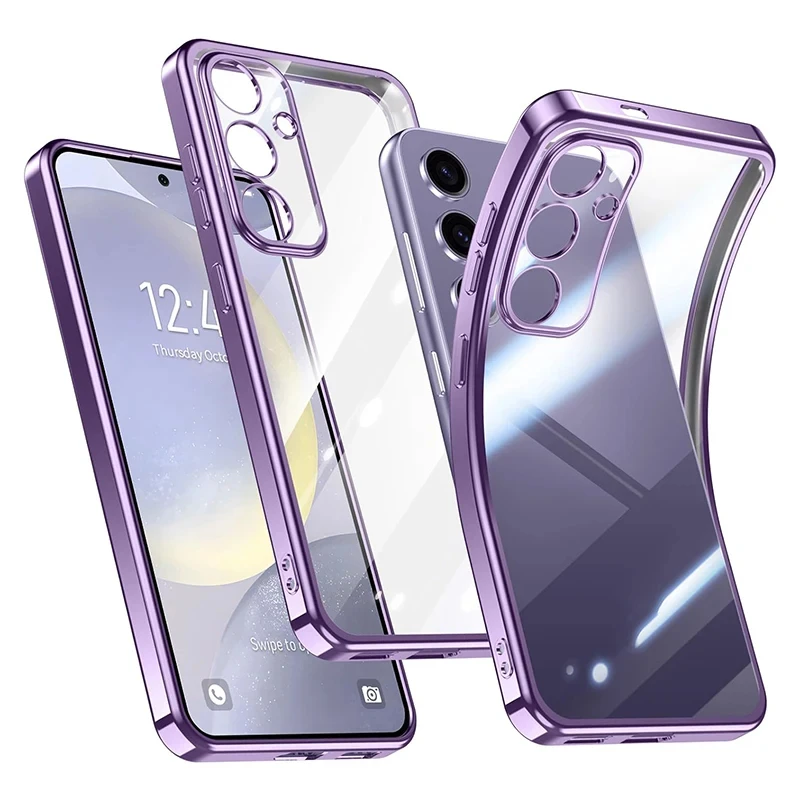 Силиконовый мягкий чехол с покрытием для Samsung Galaxy A04S A14 A24 A34 A54 A05 A05S A15 A25 A35 A55 A12 A22 A32