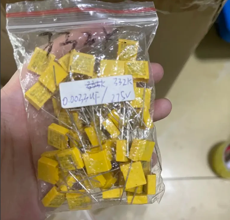 Конденсатор безопасности X2 275VAC 0 01 UF 683K 332K 1 473K 222K 333K 394K 10/15 мм
