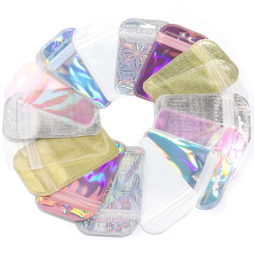 20 шт. разноцветная Лазерная Нетканая ткань для творчества ювелирные изделия