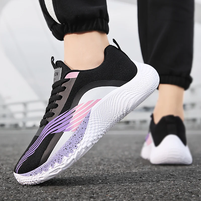 2023 Men's Running Casual Shoes Light Color Sports Large Outdoor Breathable Mesh Fashion Tennis for Men Sneakers Male 39-44